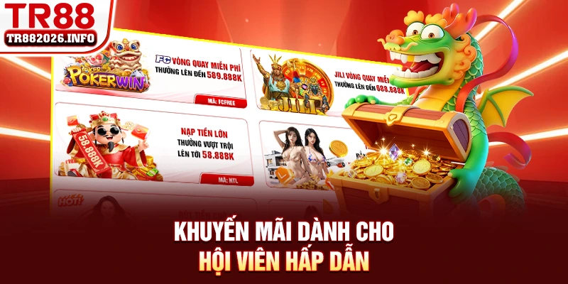 Khuyến mãi dành cho hội viên hấp dẫn